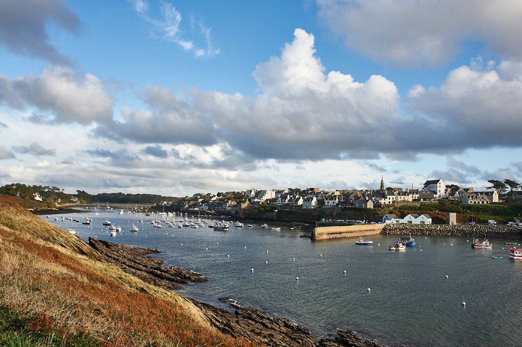 The harbor of Le Conquet - Brittany, France