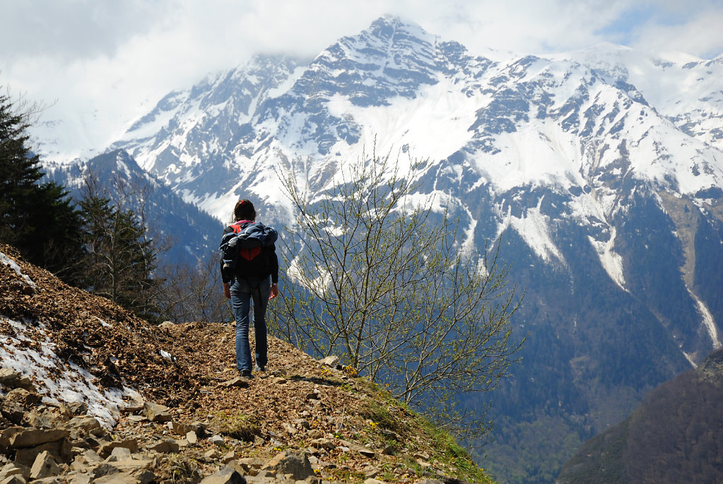 Mountain walking - Pyrenees, France