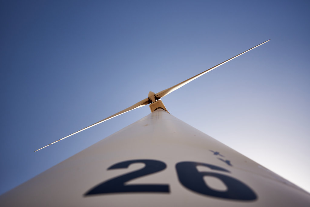 The 26th wind turbine - El marchal de Anton Lopez, Spain