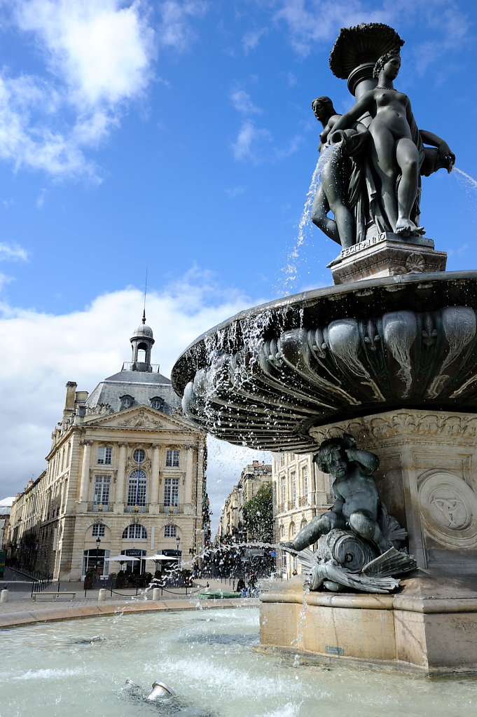 Fountain of the Three Graces - Bordeaux, France