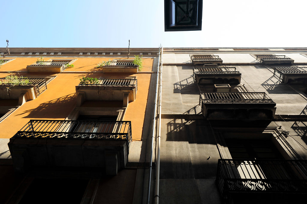 Under the balconies - Series 2/2 - Barcelona, Spain