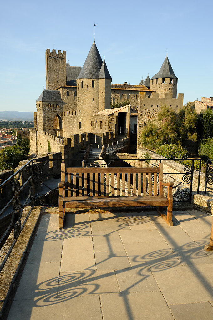 The castle of carcassone - France